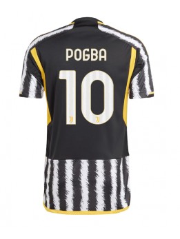 Juventus Paul Pogba #10 Replika Hemmakläder 2023-24 Kortärmad